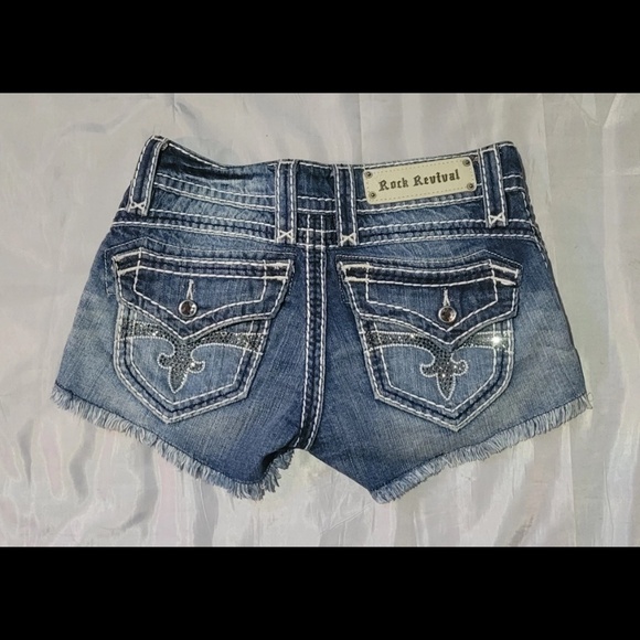 Rock Revival Scarlet shorts size 25 - Picture 5 of 12